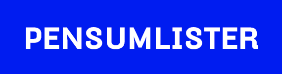 Pensumlister