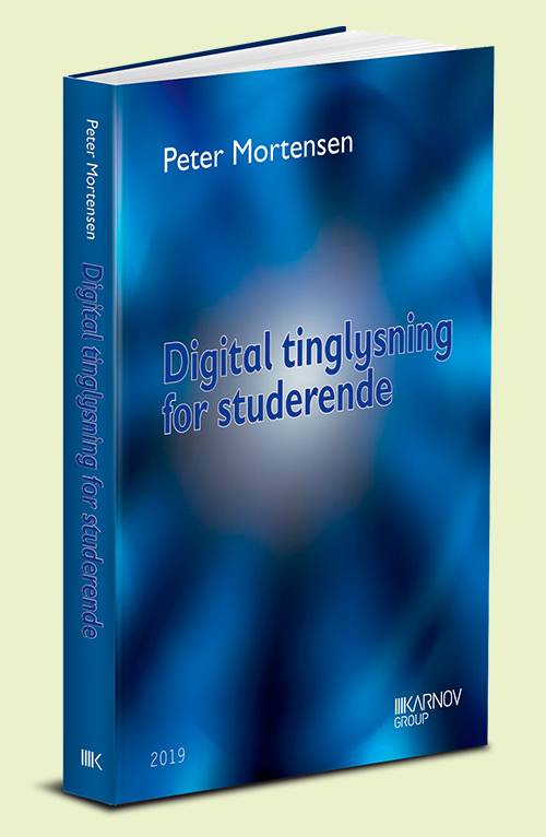 Product cover for Digital tinglysning for studerende