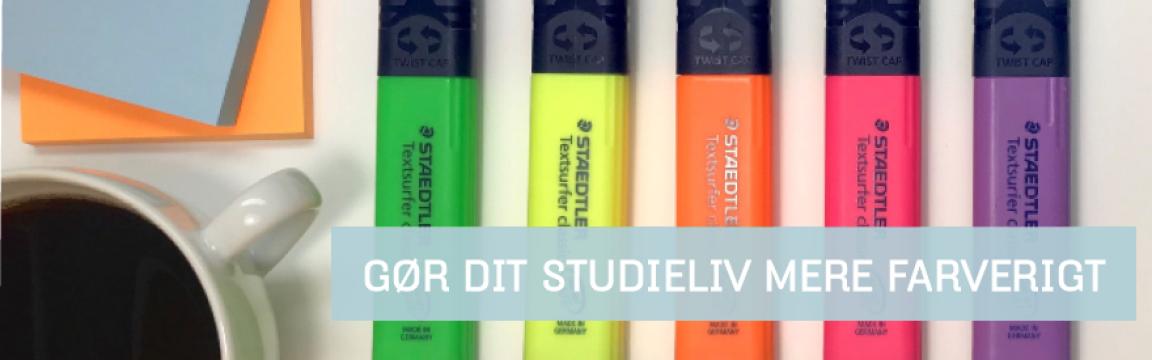 Highlighters - gør dit studieliv mere farverigt 