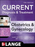 Product cover for Current Diagnosis &amp; Treatment Obstetrics &amp; Gynecology, Eleventh Edition