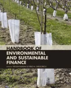 Product cover for Handbook of Environmental and Sustainable Finance