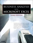 Product cover for Business Analysis with Microsoft Excel