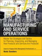 Product cover for The Definitive Guide to Manufacturing and Service Operations