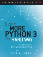 Product cover for Learn More Python 3 the Hard Way