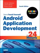 Product cover for Android Application Development in 24 Hours, Sams Teach Yourself