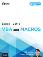 Product cover for Excel 2016 VBA and Macros