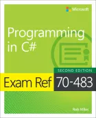 Product cover for Exam Ref 70-483 Programming in C#