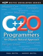 Product cover for C++20 for Programmers