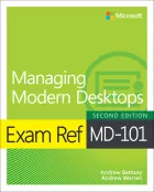 Product cover for Exam Ref MD-101 Managing Modern Desktops