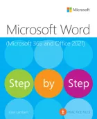 Product cover for Microsoft Word Step by Step (Office 2021 and Microsoft 365)