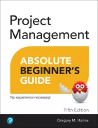 Product cover for Project Management Absolute Beginner's Guide