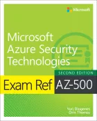 Product cover for Exam Ref AZ-500 Microsoft Azure Security Technologies, 2/e