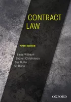 Product cover for Contract Law 5E eBook Rental