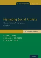 Product cover for Managing Social Anxiety, Therapist Guide