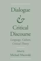 Product cover for Dialogue and Critical Discourse