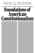 Product cover for Foundations of American Constitutionalism