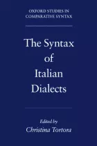 Product cover for Syntax of Italian Dialects