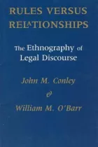Product cover for Rules versus Relationships