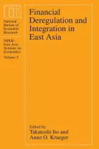 Product cover for Financial Deregulation and Integration in East Asia