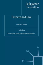 Product cover for Deleuze and Law
