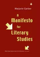 Product cover for A Manifesto for Literary Studies