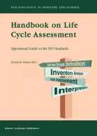 Product cover for Handbook on Life Cycle Assessment