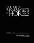 Product cover for Nutrient Requirements of Horses