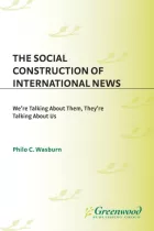 Product cover for The Social Construction of International News