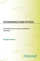 Product cover for Economics and Ethics