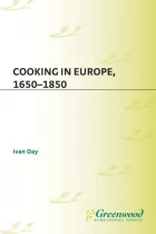 Product cover for Cooking in Europe, 1650-1850