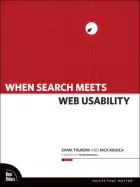 Product cover for When Search Meets Web Usability