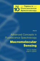 Product cover for Advanced Concepts in Fluorescence Sensing