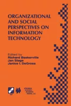Product cover for Organizational and Social Perspectives on Information Technology