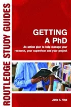 Product cover for Getting a PhD