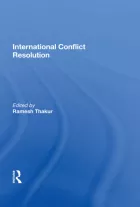Product cover for International Conflict Resolution