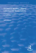 Product cover for Vocational Studies, Lifelong Learning and Social Values