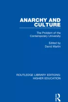 Product cover for Anarchy and Culture