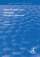 Product cover for Higher Education and Disabilities