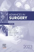 Product cover for Advances in Surgery, 2023