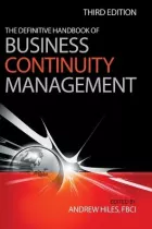 Product cover for Definitive Handbook of Business Continuity Management