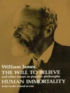 Product cover for The Will to Believe and Human Immortality