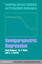 Product cover for Semiparametric Regression