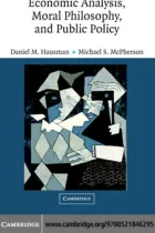 Product cover for Economic Analysis, Moral Philosophy and Public Policy