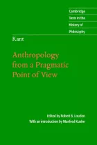 Product cover for  Anthropology from a Pragmatic Point of View