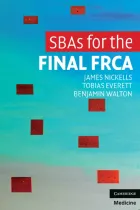 Product cover for SBAs for the Final FRCA