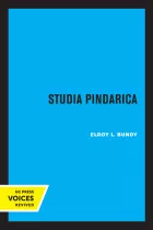 Product cover for Studia Pindarica