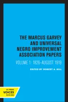 Product cover for The Marcus Garvey and Universal Negro Improvement Association Papers, Vol. I