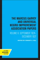 Product cover for The Marcus Garvey and Universal Negro Improvement Association Papers, Vol. VI