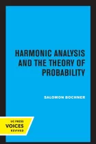 Product cover for Harmonic Analysis and the Theory of Probability