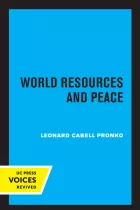 Product cover for World Resources and Peace